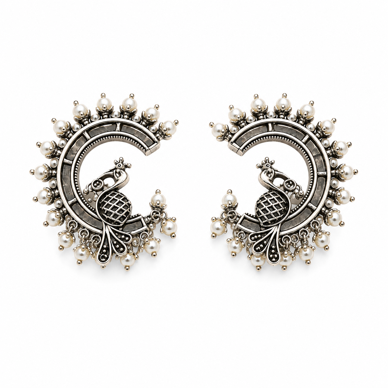 Rajsi Mayuri Jhumkas