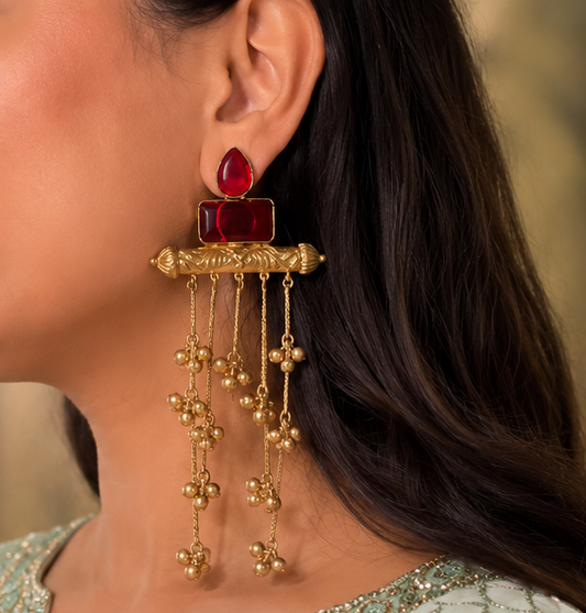 Gulnaar Ghunghroo Earrings