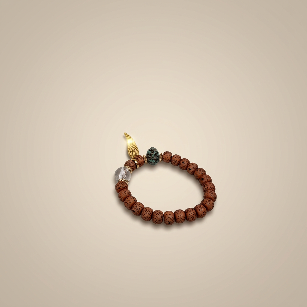 Rudraksha Bead Bracelet - Image 1
