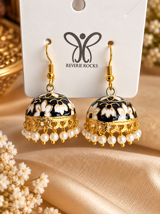 Rangreza Multicolour Jhumkas