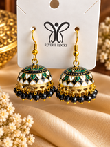 Rangreza Multicolour Jhumkas