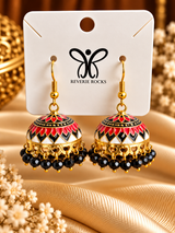 Rangreza Multicolour Jhumkas