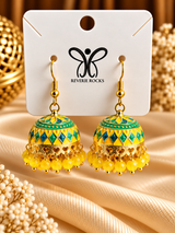 Rangreza Multicolour Jhumkas