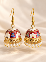 Rangreza Multicolour Jhumkas