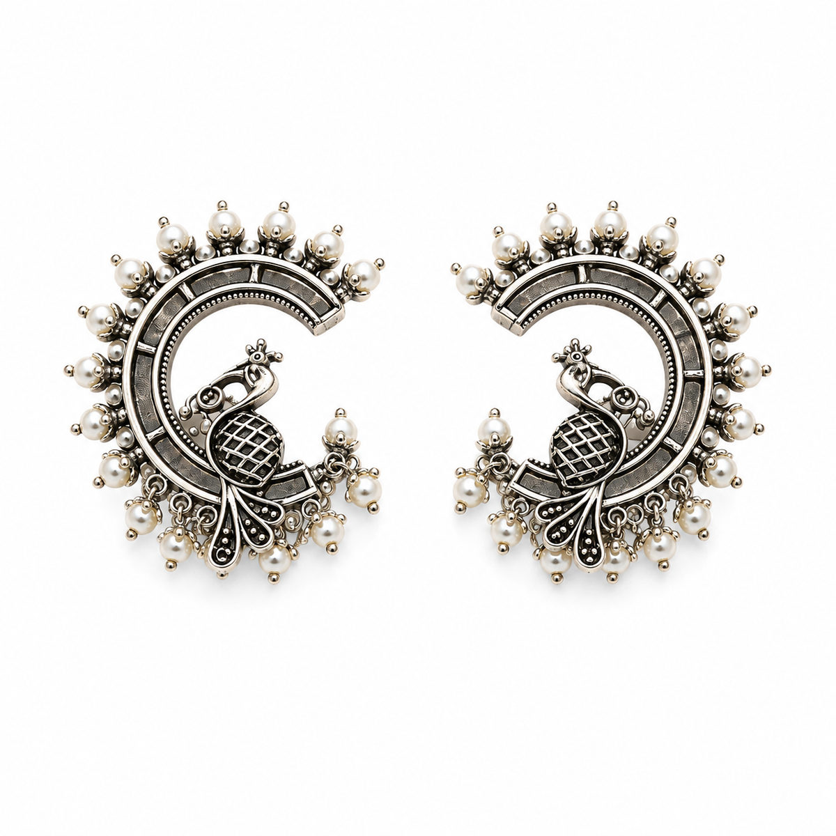 Rajsi Mayuri Jhumkas