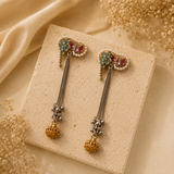 Noor-E-Mor Fusion Earrings