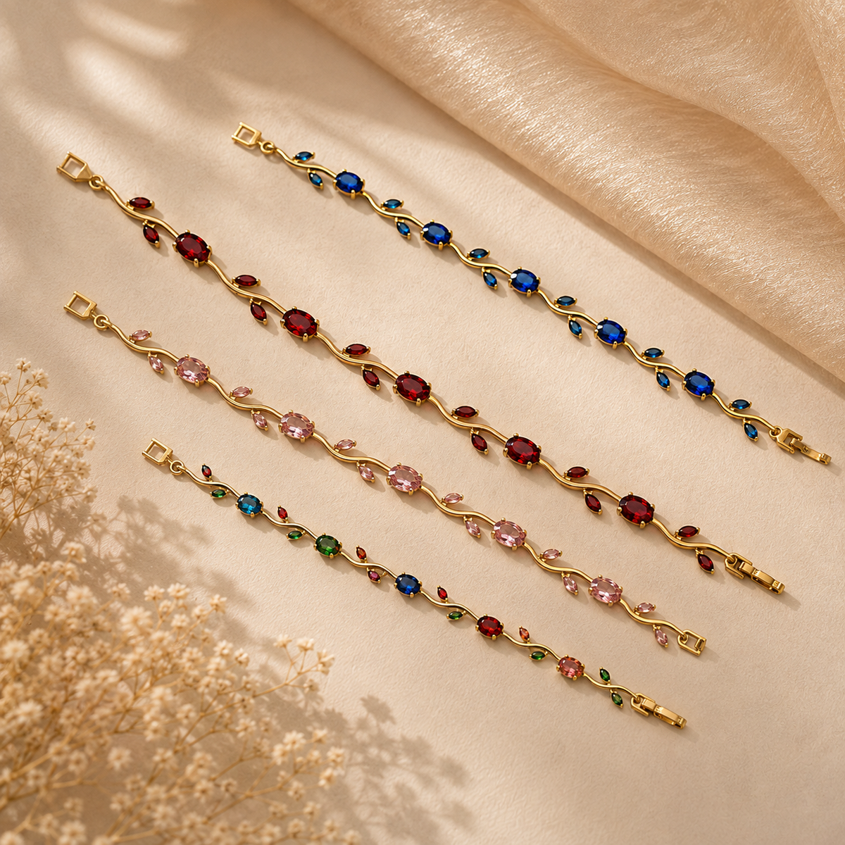 Tulip Braceletes