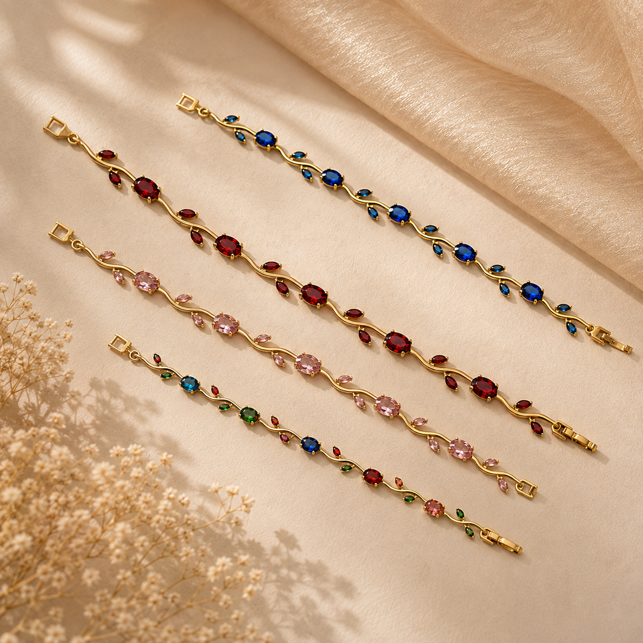 Tulip Braceletes