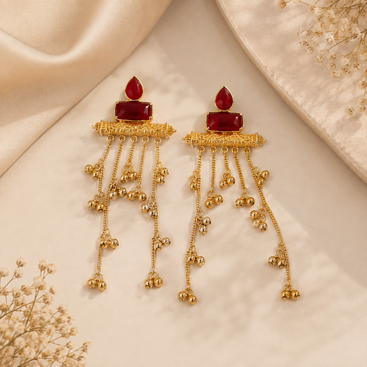 Gulnaar Ghunghroo Earrings