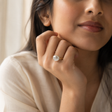 Gold Textured Ring
