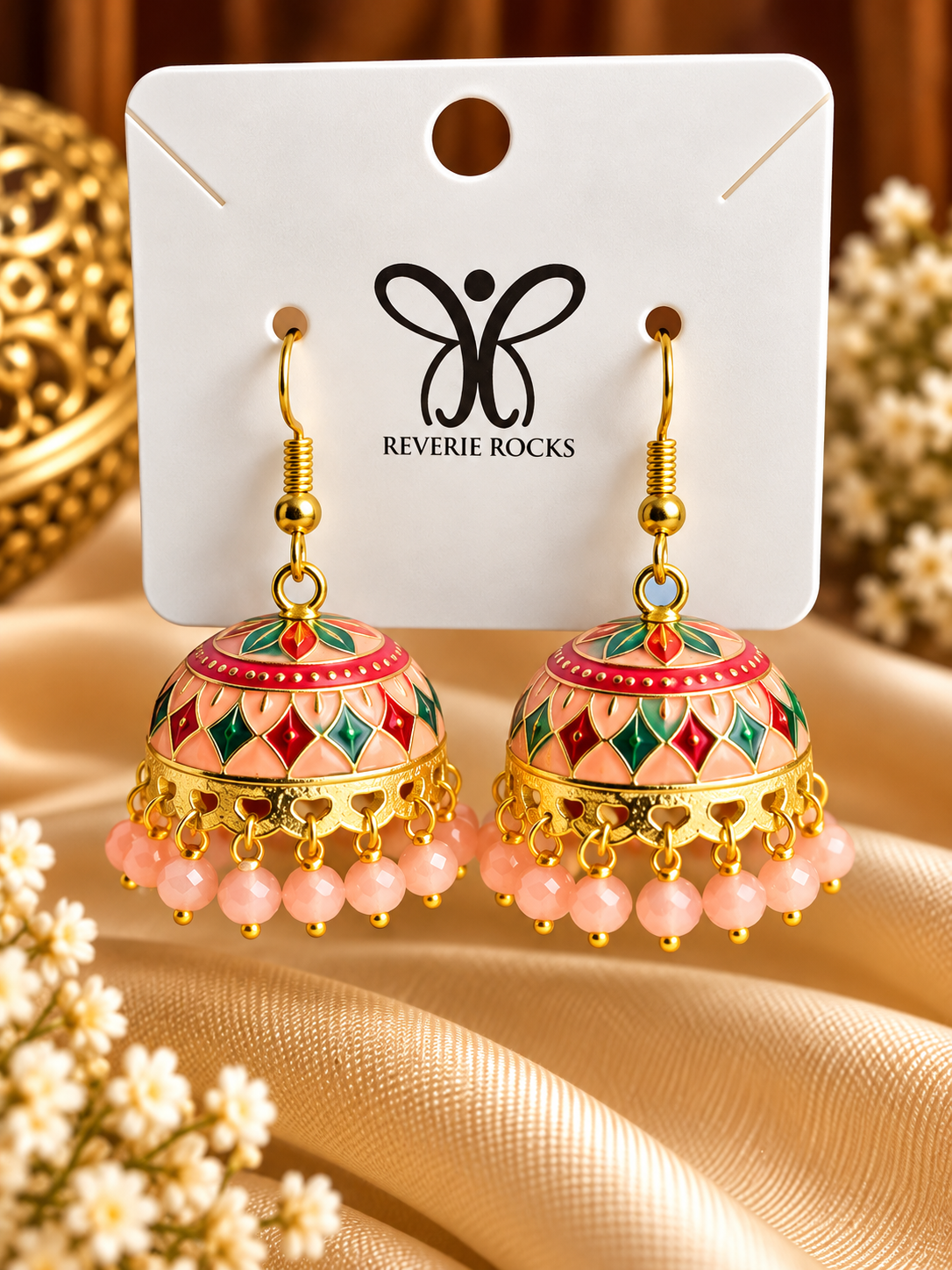 Rangreza Multicolour Jhumkas