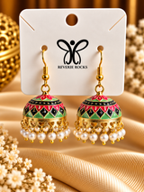 Rangreza Multicolour Jhumkas