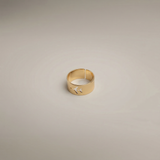 Airplane Cutout Band Ring - Image 1