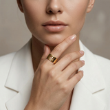 Airplane Cutout Band Ring - Image 5