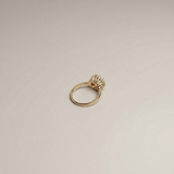 Crystal Crown Solitaire Ring - Image 2