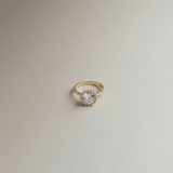Crystal Crown Solitaire Ring - Image 6
