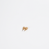 Golden Ball Stud Earrings - Image 4