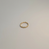 Golden Braided Band Ring - Image 2