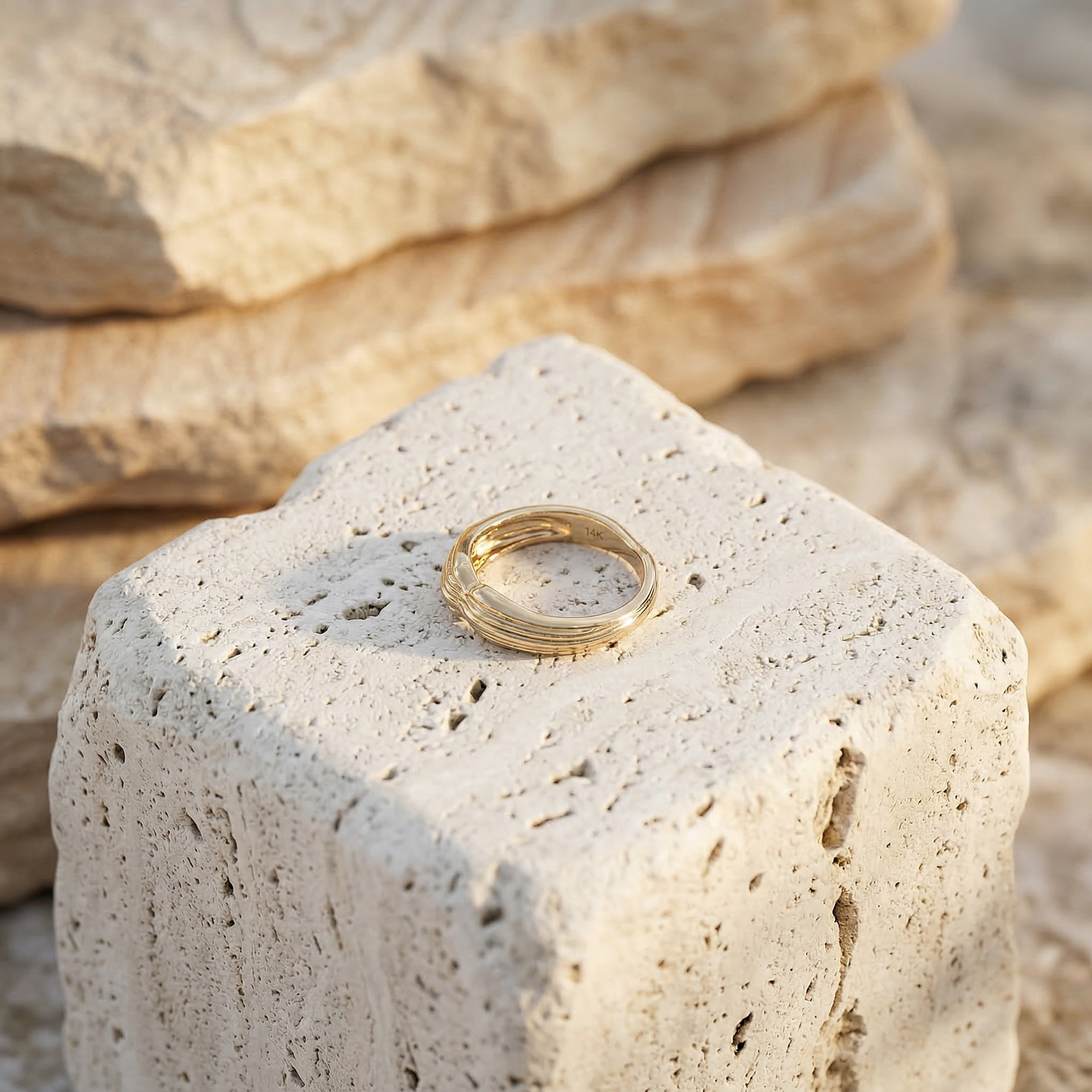Layered Swirl Band Ring - Image 1