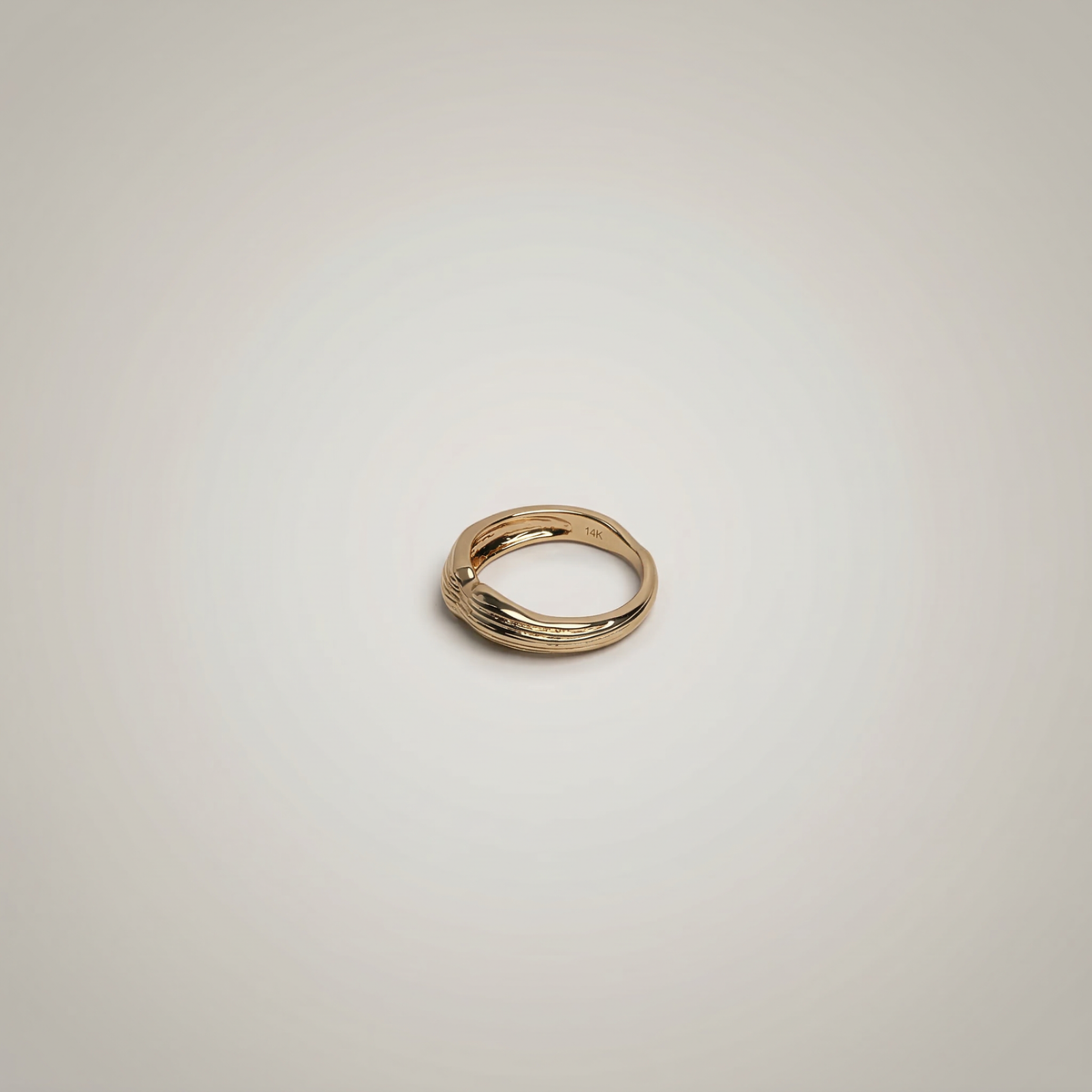 Layered Swirl Band Ring - Image 2
