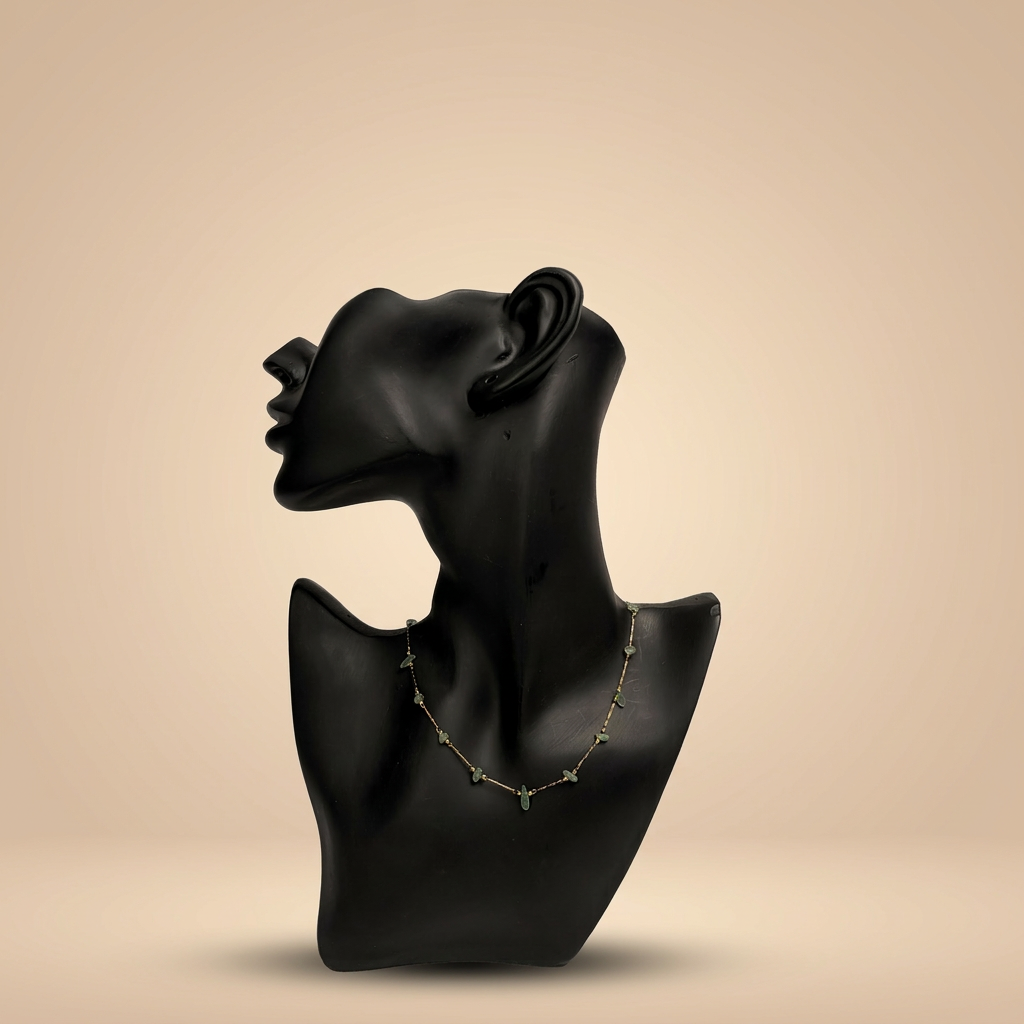 Mini Cross Station Necklace - Image 1