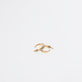Mini Gold Hoop Earrings - Image 1