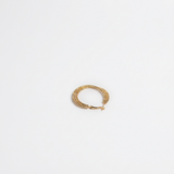 Textured Layered Hoop Earrings - Image 2